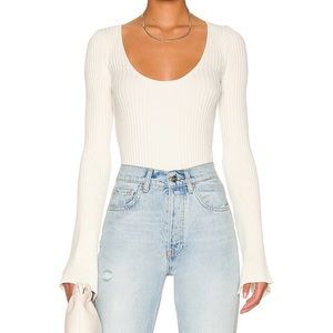 NWT Anine Bing Scarlet Sweater in Ivory